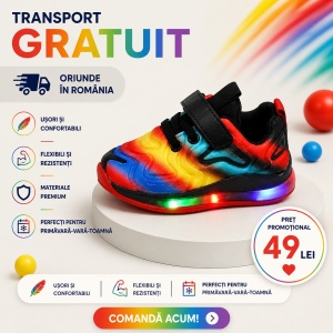 Adidasi cu Luminite COD 1677