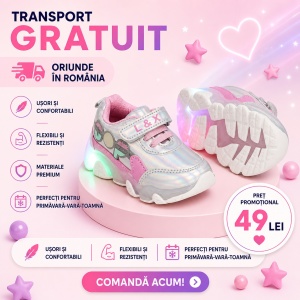 Adidasi cu Luminite COD 1668