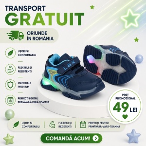 Adidasi cu Luminite COD 1662