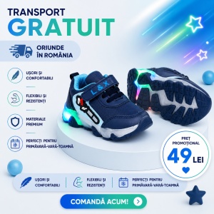 Adidasi cu Luminite COD 1671