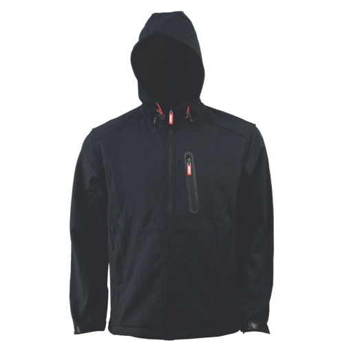 Jacheta softshell SIBERIA - Negru-Marimea M