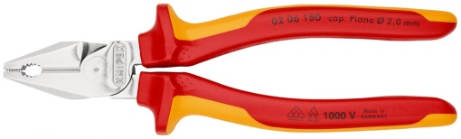 Cleste combinat cu parghie mare - patent VDE 180 mm