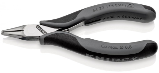 Cleste cu taiere frontala ESD 115mm - 64 22 115 ESD
