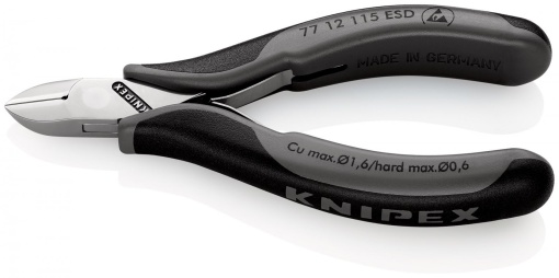 Cleste pt taiat diagonal - pt electronica ESD - 77 12 115 ESD