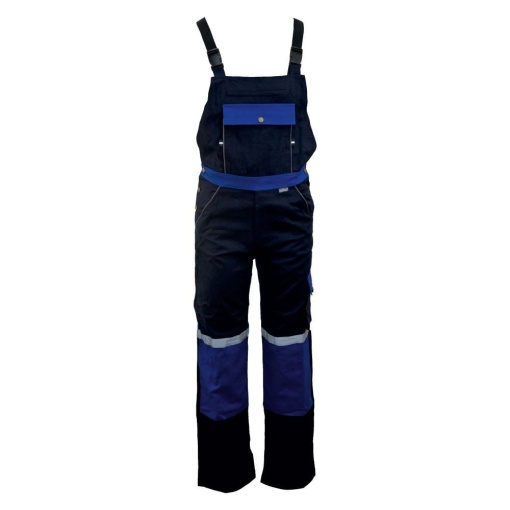 Pantalon cu pieptar pluto-pp bleumarin/albastru material-bumbac marimea 52
