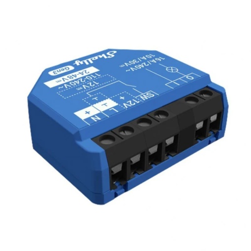 Shelly 1 GEN3, 1 canal,16A,WiFi,contact uscat