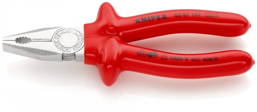 Cleste combinat VDE 180 mm - 03 07 0180