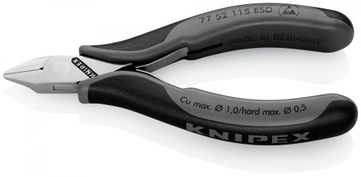 Cleste pt taiat diagonal - pt electronica ESD - 77 52 115 ESD