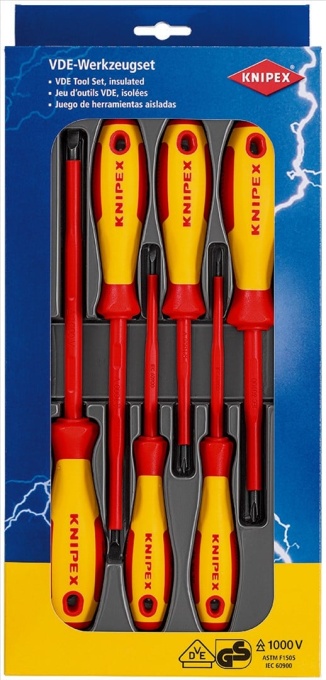 Set surubelnite izolate VDE, 6 piese
