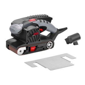 1215 AA Slefuitor cu banda 300 m/min 650W + accesorii - Img 10