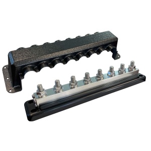 Busbar 600A 8P + cover