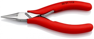 Cleste cu cioc semirotund pt electronica 115 mm - 35 21 115 - Img 1