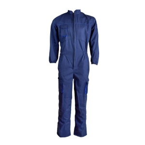 Combinezon mecanic albastru royal material-bumbac/poliester marimea 46