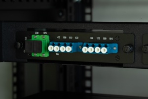 Panou de montare 1U 19" pentru 3 module LGX - Img 3