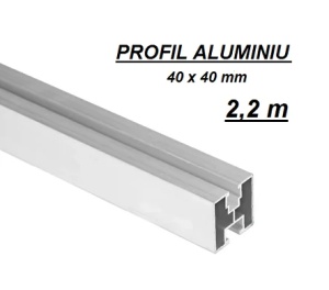 Profil aluminiu 2,2 m