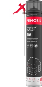Adeziv spumă pentru polistiren PENOSIL Polystyrol FixFoam STRAW 836, 750ml