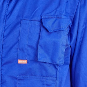 Costum cu pieptar new victory albastru royal material-bumbac/poliester marimea 52 - Img 5