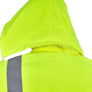 Jacheta iarna reflectorizanta crossroad 2 in 1 galben/bleumarin softshell Marimea XXL - Img 4