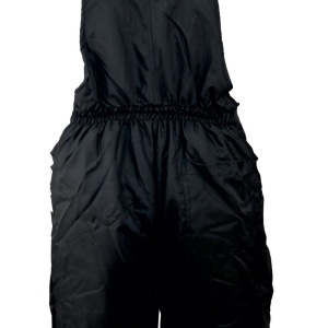 Pantalon cu pieptar vatuit winter negru XL - Img 3