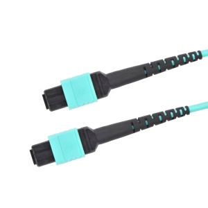Patchcord MPO-MPO pentru module 40G/100G SR4, 10m, OM4, 12 fibre încrucișate - Img 2