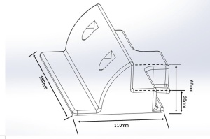 Set de montare pentru modul solar VP180 ultra - Img 2