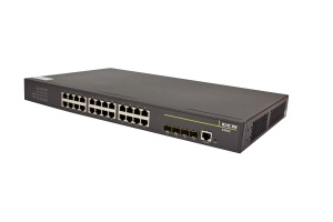 Switch Managed L2 - 24 Porturi Gigabit PoE+ și 4 Sloturi SFP - Img 3