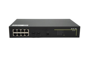 Switch Managed L2 - 8 porturi Gigabit PoE+, 2xSFP, 52Gbps