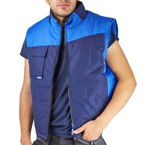 Vesta iarna ELITE bleumarin/albastru poliester/fleece marimea M - Img 1