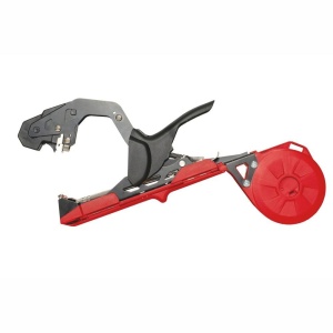Dispozitiv de legat GARDEN PRO profesional cu banda-PE/capse viticultura/legumicultura Dmax-60mm