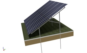 Kit montaj structura panouri fotovoltaice la sol - 30 grade. - SGS-KIT-SP008-1 - Img 2