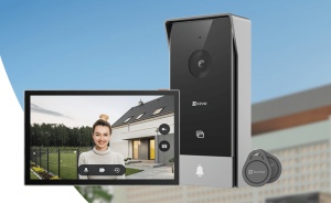 Kit video-interfon, monitor tactil 7 inch, 2 fire, camera 2MP, IR 5m, SDcard, Wi-Fi6 - Img 5