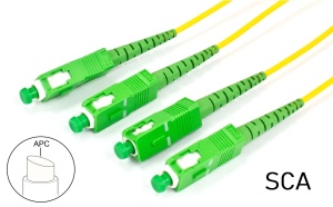 OADM CWDM 2 Canale, Simplex, East Only, 1390-1410nm, SC/APC, ABS Box - Img 3