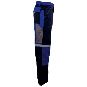 Pantalon talie pluto-pt bleumarin/albastru material-bumbac marimea 62 - Img 4