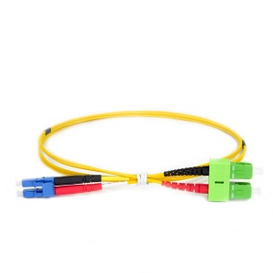 Patchcord LC/UPC-SC/APC, SM G.657A1, duplex, 5m