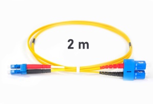 Patchcord LC/UPC-SC/UPC, SM G.657A1, duplex, 2m - Img 2