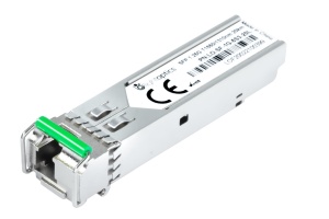 SFP BiDi 1000BASE-BX 1.25 Gbps Tx1550nm/ Rx1310nm LC SMF DDM 20km
