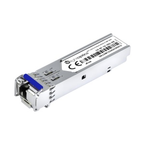 SFP BiDi 1000BASE-BX 1.25Gbps Tx1310nm / Rx1550nm LC SMF DDM 3km
