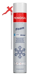 Spumă poliuretanică de iarnă Standard Foam Winter 680ml
