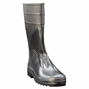 Cizme lucru farmer negre pvc ob sra marimea 42 - Img 3