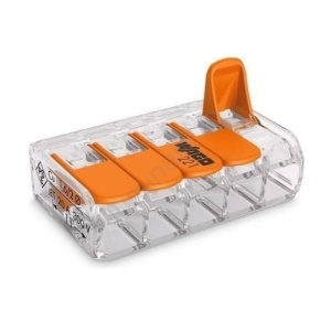 Conector Wago slim 221-615