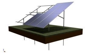 Kit montaj structura panouri fotovoltaice la sol - 30 grade. - SGS-KIT-SP008-1 - Img 3