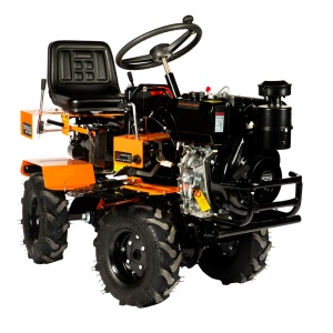 Mini tractor Detoolz, motorina, 17CP, 530CC, 4T - Img 2