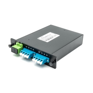Multiplexor 8 canale 1470-1610 LC/UPC + Port UPG: 1260~1457nm, carcasă SC/APC LGX