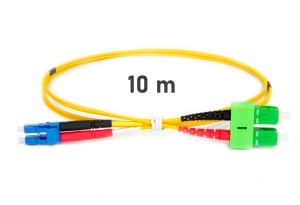 Patchcord LC/UPC-SC/APC, SM G.657A1, duplex, 10m - Img 2