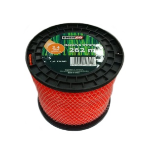 Rezerva trimmer NYL-TEH nylon D-2.4mm L-262m portocalie profil-rotund