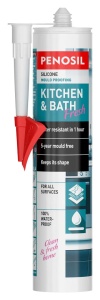 Silicon Kitchen&Bath Renovation pentru baie si bucatarie Transparent 280ml