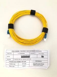 Cablu Patch Optic SM 2 Fibre LCR/LCR LSZH Galben 20m Duplex RDX