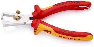 Cleste pentru dezizolat VDE 10 mmp cu agatatoare - Img 2