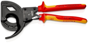 Foarfeca cu clichet pentru cablu 60 mm/600 mmp VDE - Img 1