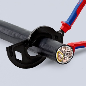 Foarfeca cu clichet pentru cablu 60 mm/600 mmp - Img 3
